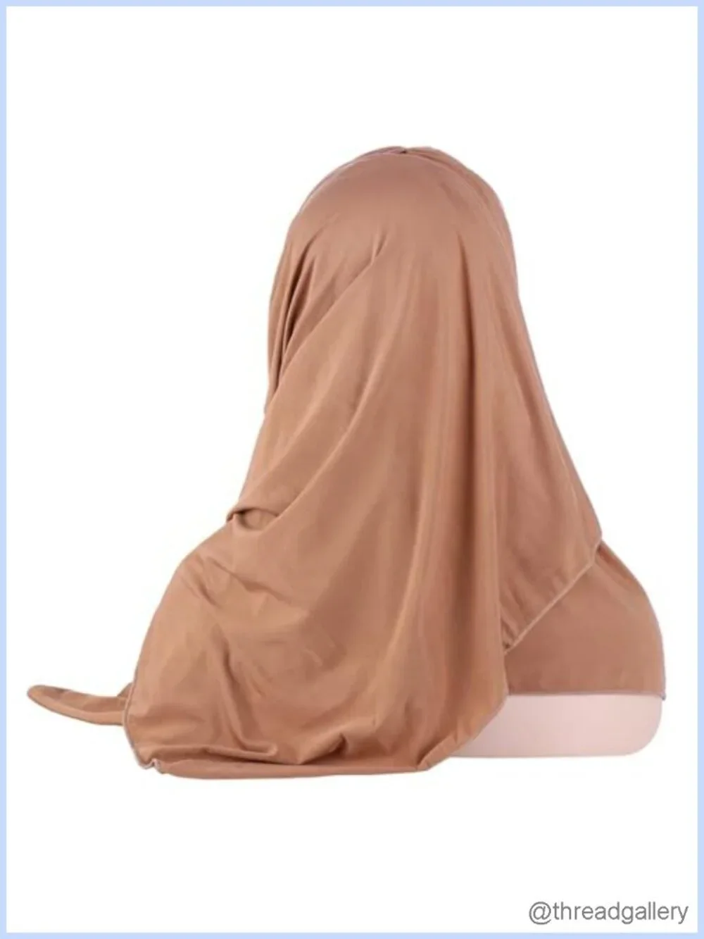 Sequin Hijab Muslim Head Wrap Stretch Elastic Scarf for Women Lightweight Jersey